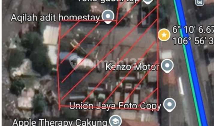 DIJUAL CEPAT TANAH INDUSTRI - TIPAR CAKUNG RAYA