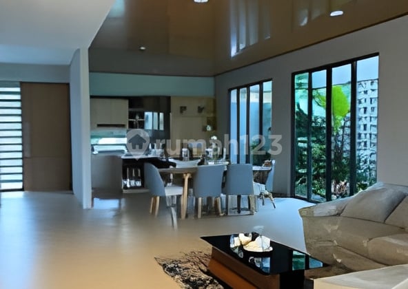 Rumah Furnished View Sawah di Kota Baru Parahyangan Bandung