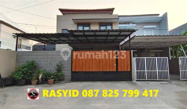 Dijual Rumah Bagus Mewah Kokoh Bata Merah Jalan Lebar Dalam Cluster One Gate System, Asri, Nyaman di Kodau, Jati Mekar Dekat Tol Jatiwarna Pondok Gede Bekasi Kota