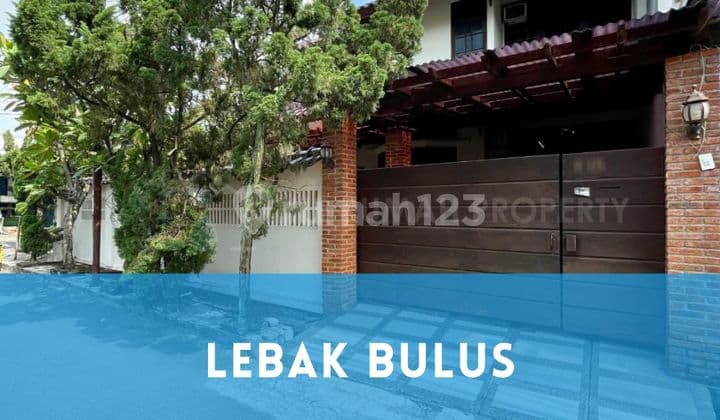 Rumah Hook 2 Lantai Terawat Lebak Bulus Jaksel Dekat ke MRT Lebak Bulus dan Tb Simatupang