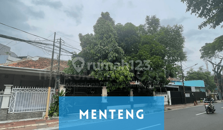 Rumah 1 Lantai Harga Murah di Menteng Jakarta Pusat Turun Harga