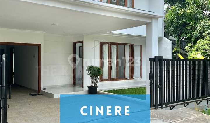 Rumah Baru Renovasi Unit Bagus Dalam Komplek di Cinere Depok