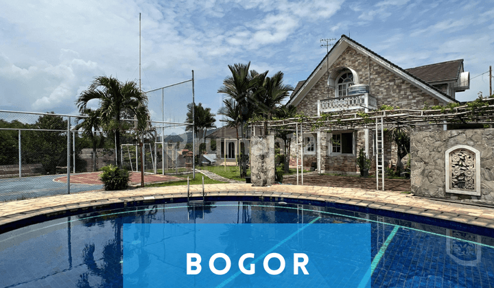 Jual Villa Hitung Tanah Murah di Ciampea Bogor