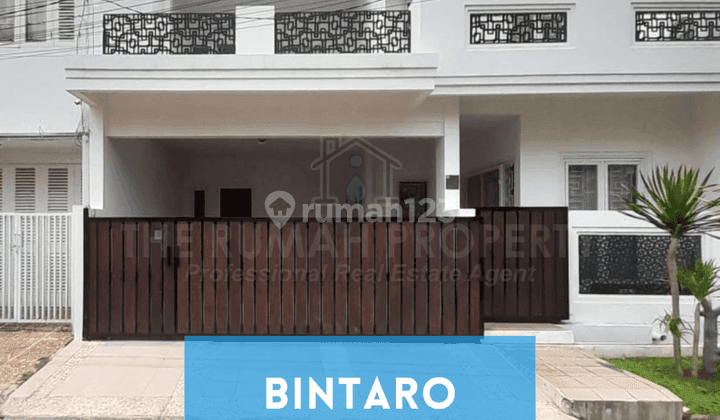 Dijual Rumah 2 Lantai Sudah Renovasi Semi Furnished Bintaro Sektor 2