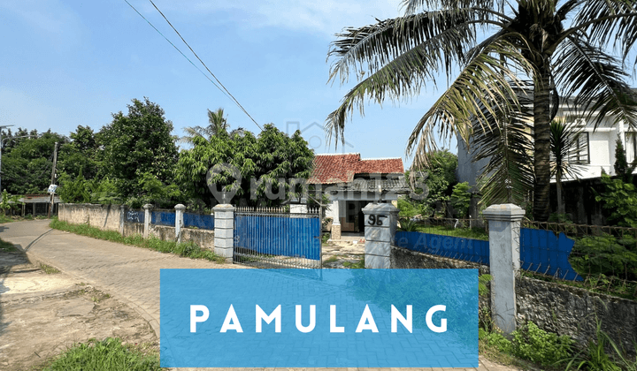 Jual Tanah 2065 Meter di Pamulang Tangerang Selatan Bonus Rumah