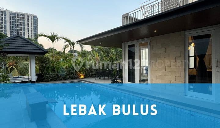 New House in 24-Hour Security Townhouse Lebak Bulus South Jakarta
