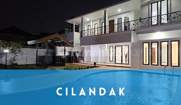 Rumah Modern Klasik Private Pool Cilandak Jaksel