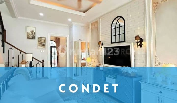 Rumah Bagus Condet Jaktim Full Furnished 3 Lantai dengan Rooftop