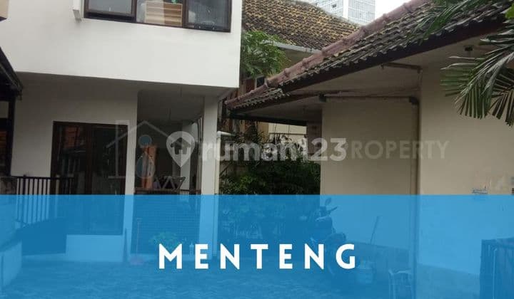 Rumah Tua Hook Menteng Jakpus Ada Paviliun Berada di Zona Bisnis