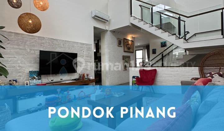 Townhouse Bagus 3 Lantai Furnsihed Pondok Pinang Jaksel.