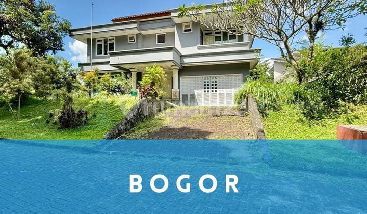 Rumah Hook Perumahan Cluster Exclusive Bogor Dekat Tol Suasana Sejuk