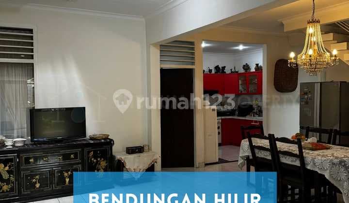 Rumah Murah Pinggir Jalan Utama Benhil Bendungan Hilir Jakpus