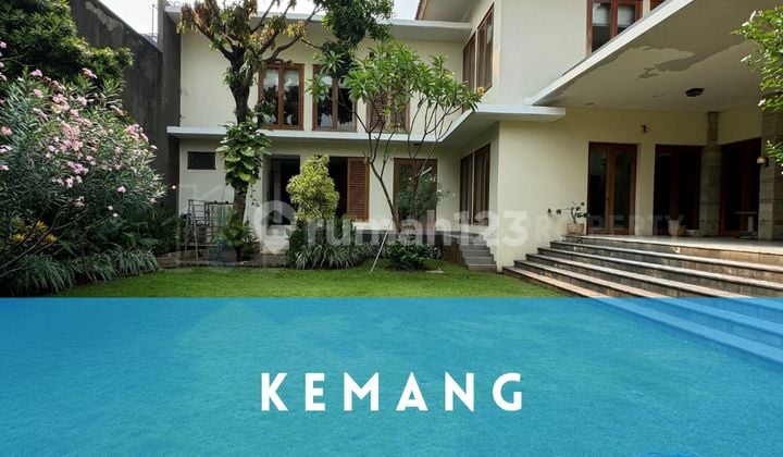 Rumah Mewah Kemang Komplek Eelit Harga Murah Mendekati NJOP
