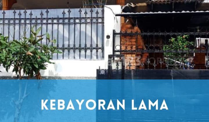 Old 1-Story Livable House in Kebayoran Lama, South Jakarta with Wide Road Access