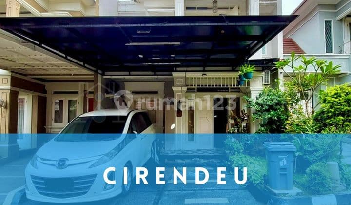 Rumah Apik Dalam Perumahan di Cirendeu Dekat ke MRT dan Kampus UIN Kedokteran