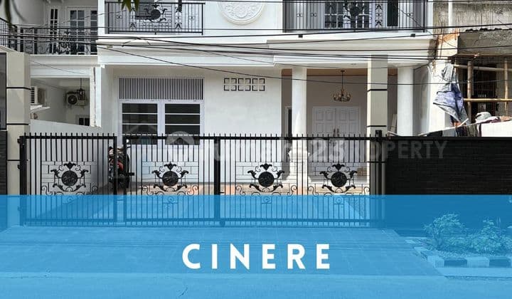 Rumah Baru Desain Modern Private Pool Dalam Komplek Cinere