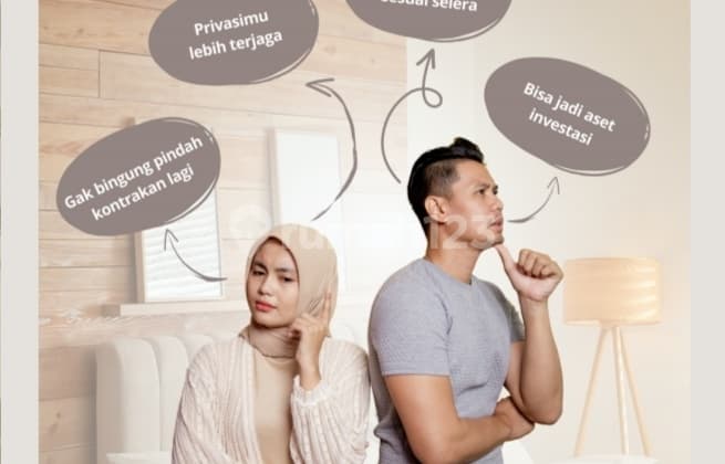 Dijual rumah murah depok lokasi dekat masjid Al Maryati Citayam Depok hanya 500 meter dari Water boom Taman herbal insani Arco Depok