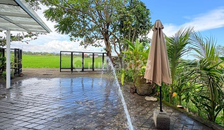 For Sale 5 Villa Rice Field View Very Beautiful Rice Fields In Middle Of Ubud 10 Menutes From Mongkey Forest Center Ubud Bali Sayan Ubud Gianyar 10 Menit From Central Ubud, Rice Field View Singakerta Sayan Ubud Gianyar