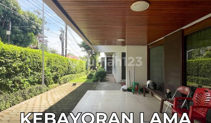 Well-Maintained Old House 1 Floor Jl Bendi Kebayoran Lama, South Jakarta - Ocasa4752