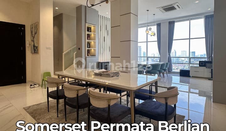 Apartment Somerset Permata Berlian Full Furnished North Tower Permata Hijau Jakarta Selatan