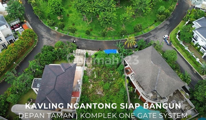 Kavling Siap Bangun Layout Ngantong Depan Taman Bukit Hijau Pondok Indah - Ocasa4800