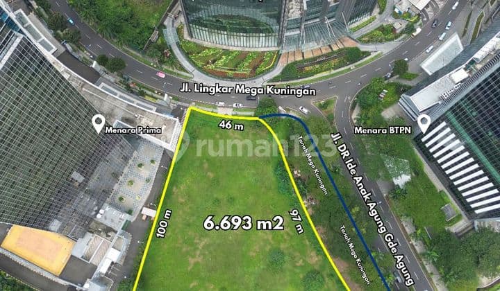 For Sale Kavling Lingkar Mega Kuningan Jakarta Selatan - Ocasa4825