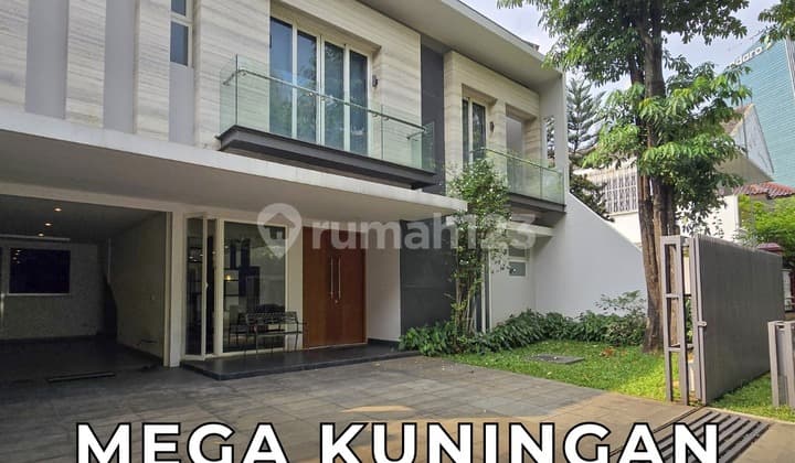 Brand New House 4 BR 2 Lantai Semi Furnished Mega Kuningan Jakarta Selatan