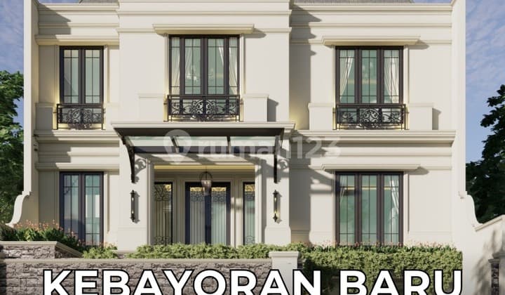 Brand New Luxury House 3 Lantai 4 BR Semi Furnished Kebayoran Baru Jakarta Selatan - Ocasa4708