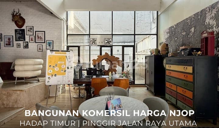 For Sale / Dijual Bangunan Komersil Jl Sisingamangaraja Kebayoran Baru Komersial Area, Harga NJOP Cocok untuk Kantor, Usaha & Klinik Kecantikan - Ocasa4525