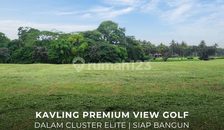 For Sale / Dijual Tanah Kavling Golf Estate Suvarna Sutera Tangerang, Banten Dalam Cluster Elite View Golf - Ocasa4865