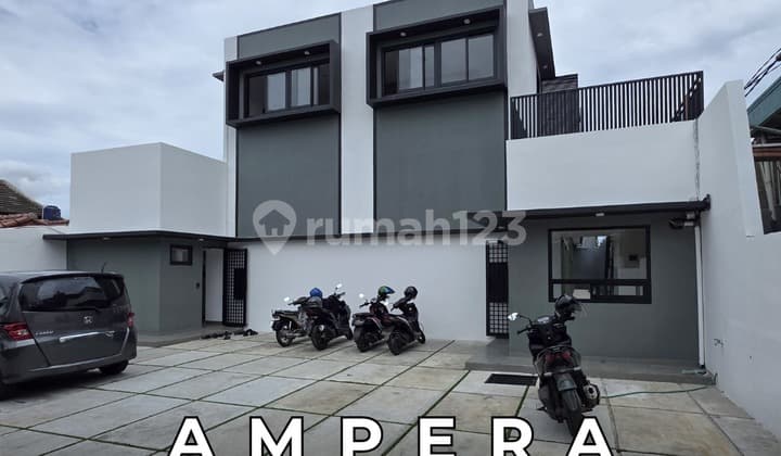 BRAND NEW 2-STORY KOST WITH MEZZANINE LOFT DESIGN, AMPERA, SOUTH JAKARTA - Ocasa4700