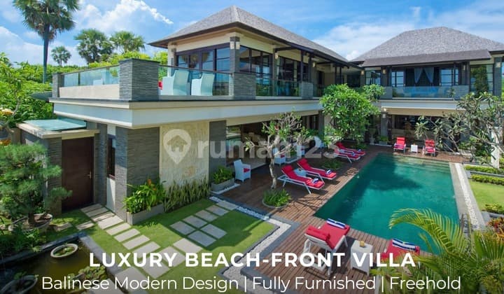 Villa Mewah Tepi Pantai Balinese Modern Batu Belig Beach