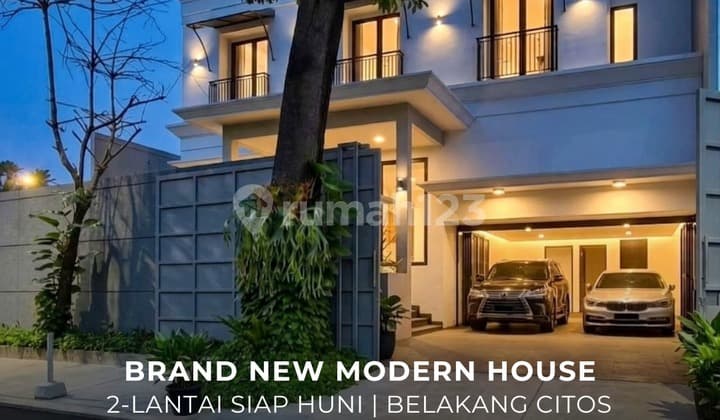 Rumah Modern Baru Siap Huni Turun Harga di Cilandak