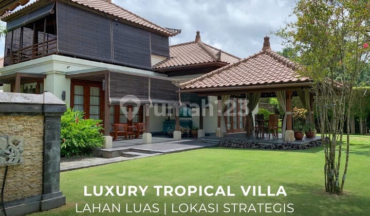 Luxury Tropical Villa Fasilitas Lengkap Mewah dan Luas di Jimbaran Bali