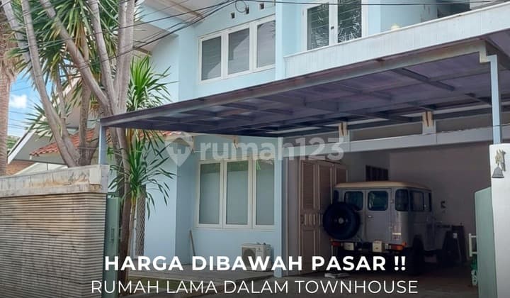 For Sale / Dijual Rumah Lama 2 Lantai Dalam Townhouse Pejaten Barat Jakarta Selatan - Ocasa4920