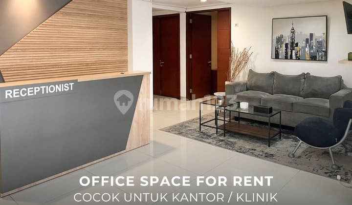 Office Space For Rent / Disewakan Ruang Kantor Kramat Pela - Kebayoran Baru Cocok untuk Kantor / Klinik - Ocasa4857
