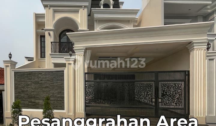 BRAND NEW CLASSIC HOUSE 2 LANTAI 4 BR PESANGGRAHAN AREA JAKARTA SELATAN