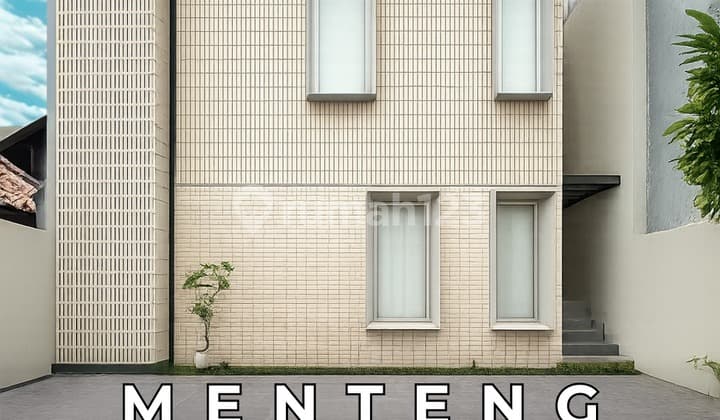 Rumah 2 Lantai + Area Rooftop 3 BR Menteng Jakarta Pusat