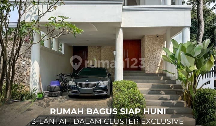 Rumah Prime Area Dalam Cluster Exclusive di Rancamaya Bogor