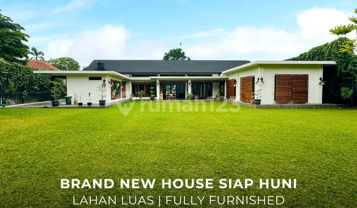 Rumah Baru Lahan Luas Siap Huni Fully Furnished di Bogor Kota