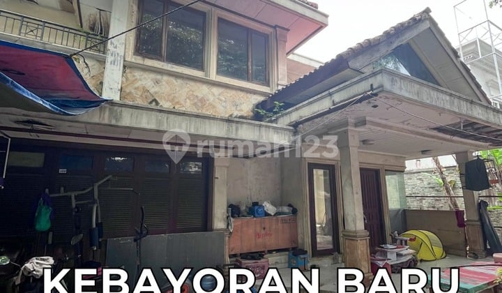 Rumah Tua Hitung Tanah 2 Lantai Prapanca Raya Kebayoran Baru - Ocasa4774