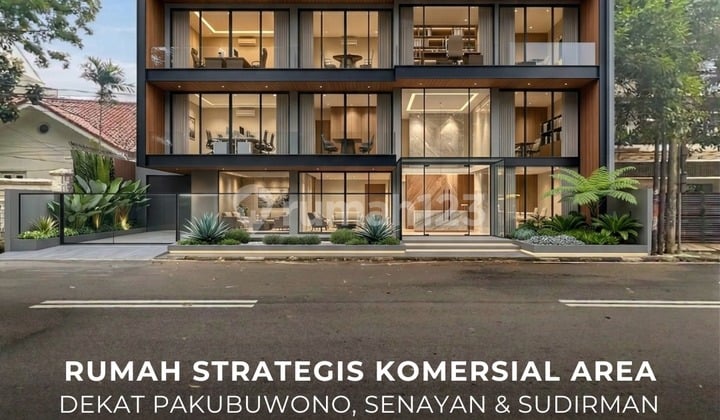 Rumah Strategis Kebayoran Baru Komersial Area Cocok untuk Usaha