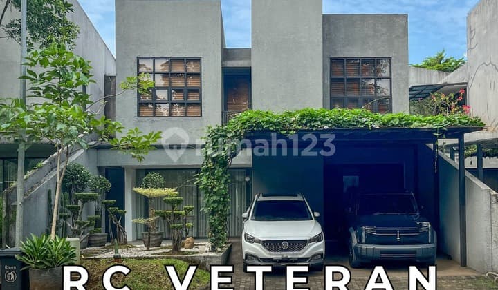 RUMAH MODERN SIAP HUNI DALAM TOWNHOUSE EKSKLUSIF RC VETERAN JAKARTA SELATAN