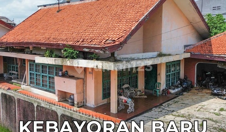 Rumah Tua & Tanah 1 Lantai Kebayoran Baru Jakarta Selatan - Ocasa4783