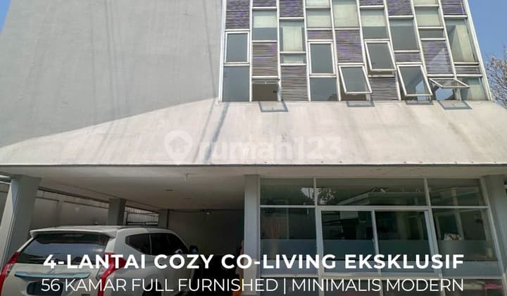 For Sale / Dijual Kost Cozy Co-Living Kemanggisan, Jakarta Barat Design Minimalis Modern, Fully Furnished - Ocasa3679