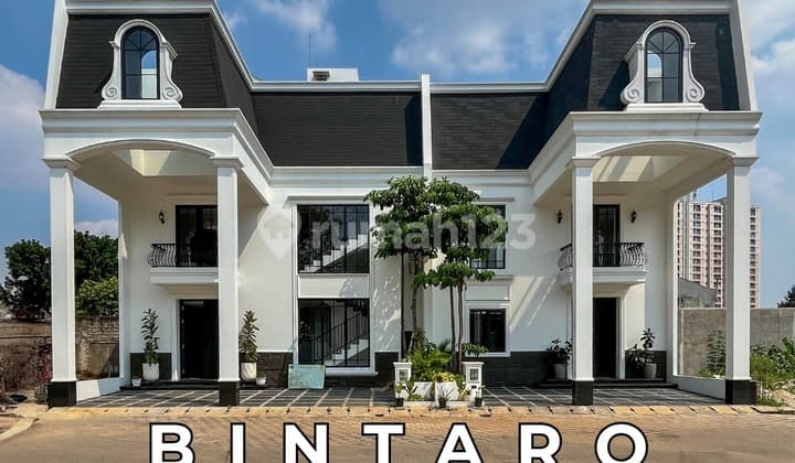 Rumah Elegan 3 Lantai Dengan Rooftop Dalam Komplek Eksklusif Bintaro Jakarta Selatan