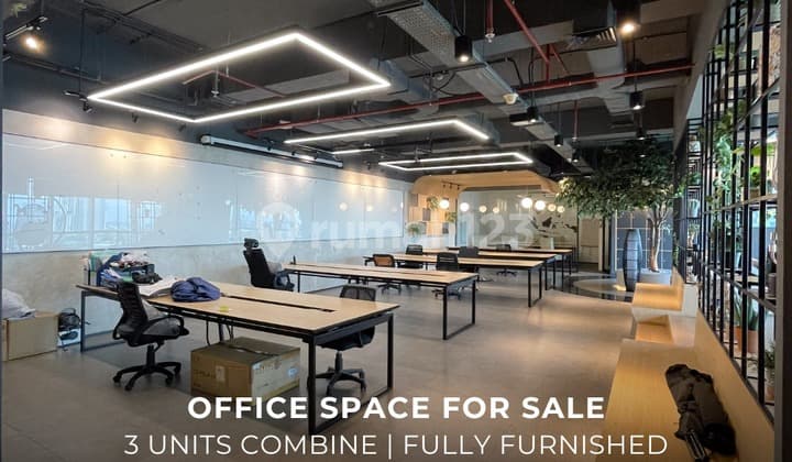 Office Space For Sale / Dijual Ruang Kantor Fully Furnished Office 8 Senopati Scbd - Ocasa4923