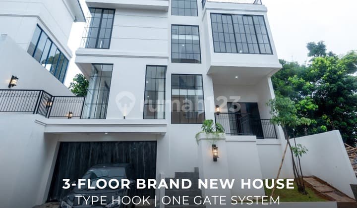 For Sale / Dijual Rumah Baru Jagakarsa Jakarta Selatan Hanya 2 Unit Tipe Hook - Ocasa4900