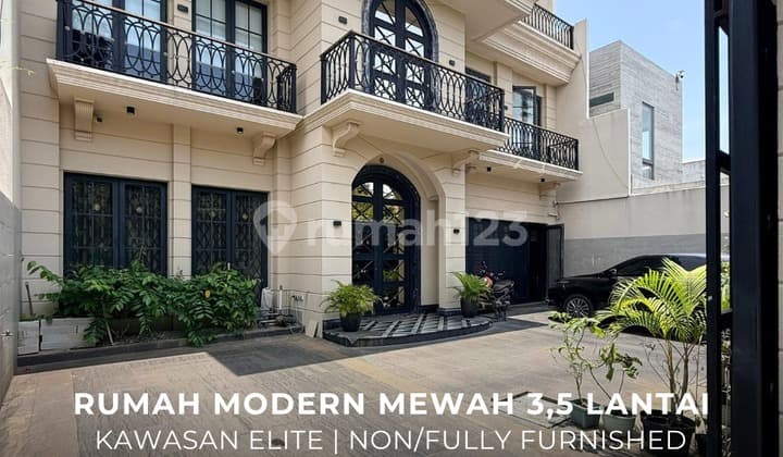 For Sale / Dijual Rumah Modern Mewah Cempaka Putih Jakarta Pusat Kawasan Elit, Material Premium - Ocasa4947