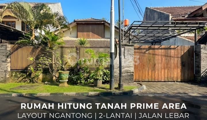 For Sale / Dijual Rumah Hitung Tanah Senopati Area - Kebayoran Baru Selangkah ke Scbd & Senopati Raya Prime Area, Layout Tanah Ngantong - Ocasa4905